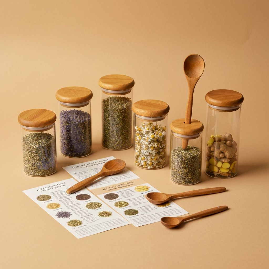 DIY Kräutertee Mischset