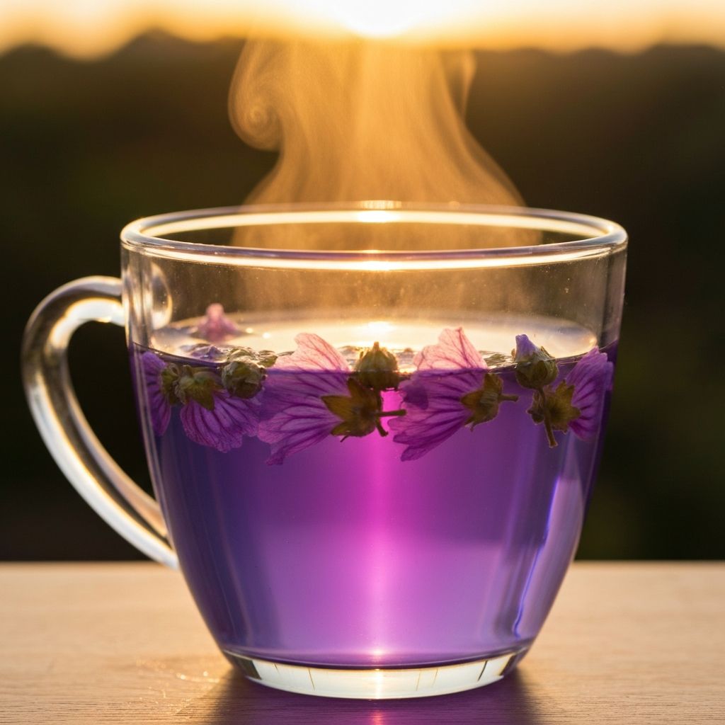 Malvenblütentee