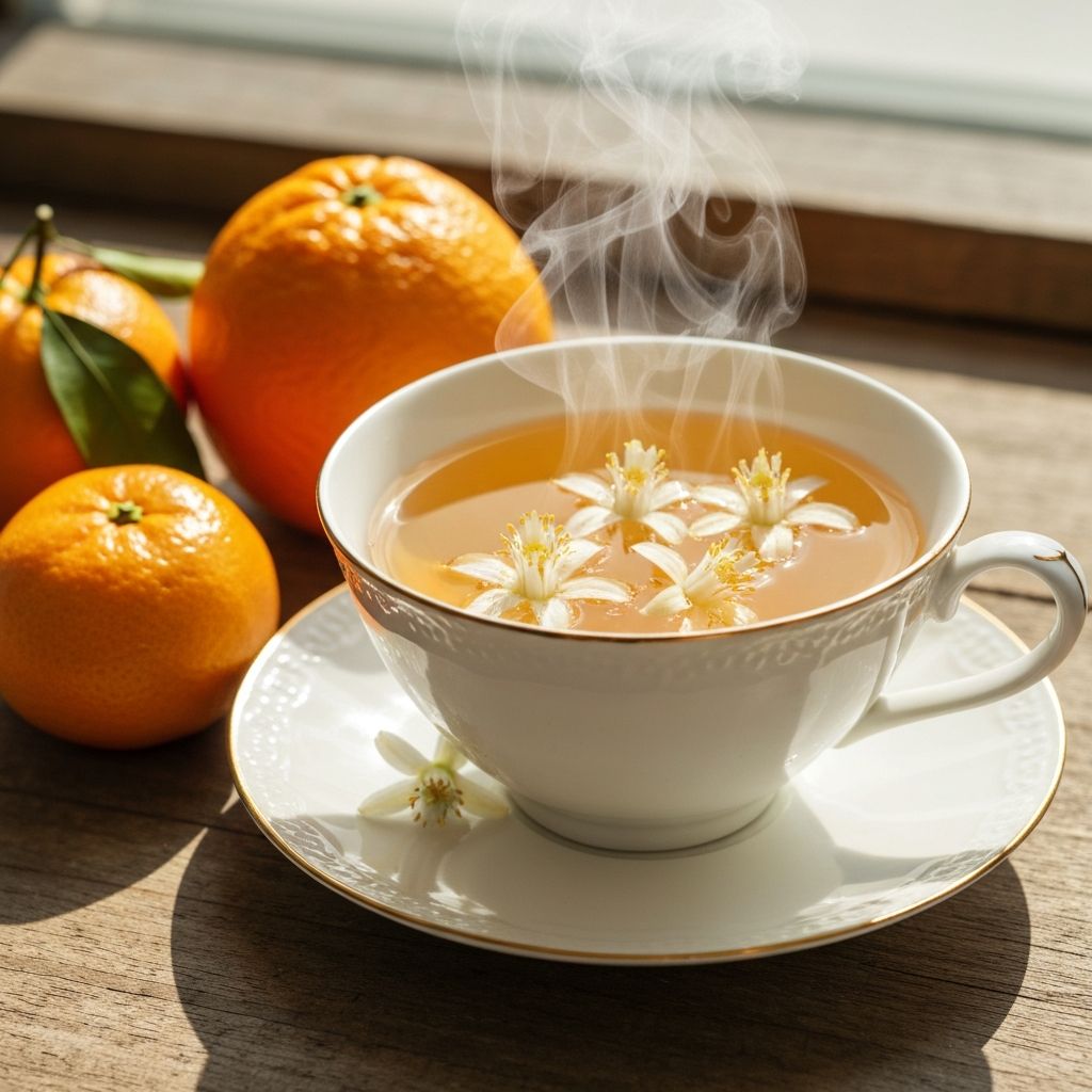 Orangenblütentee