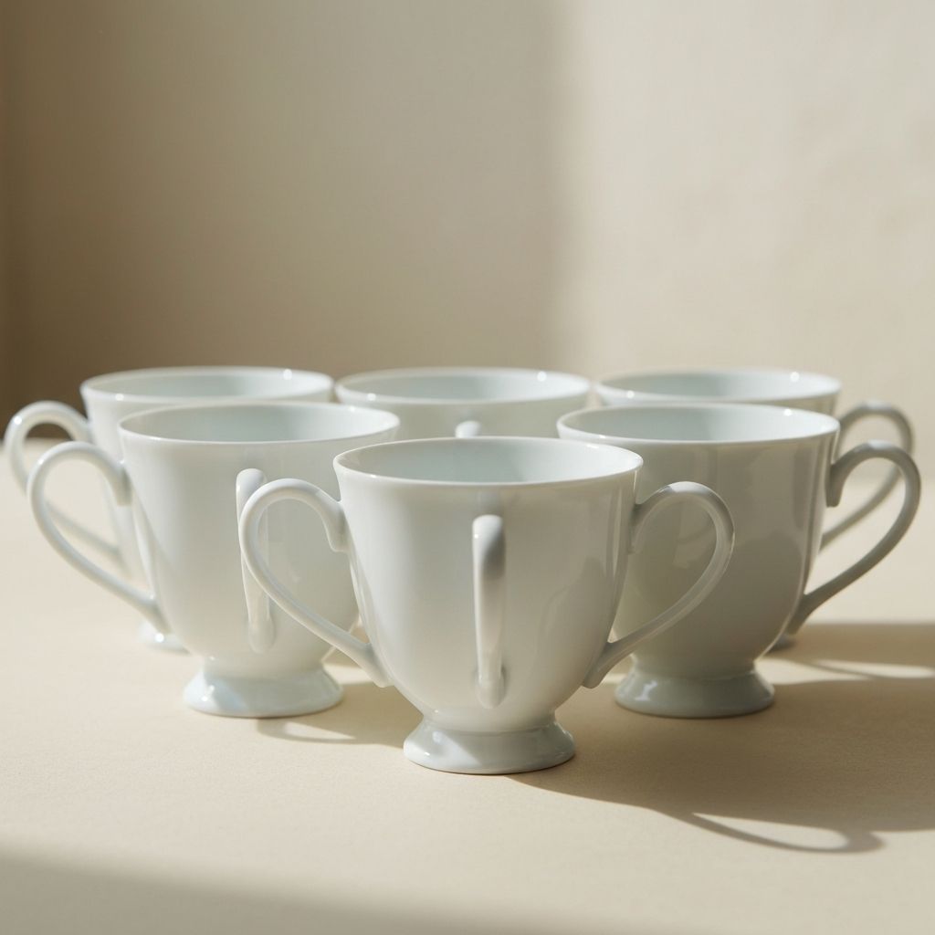 Dünnwandige Teetassen